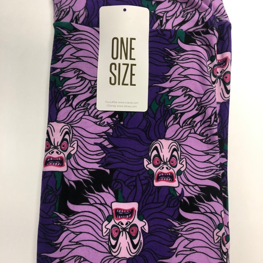 LuLaRoe Disney Cruella Leggings-OS